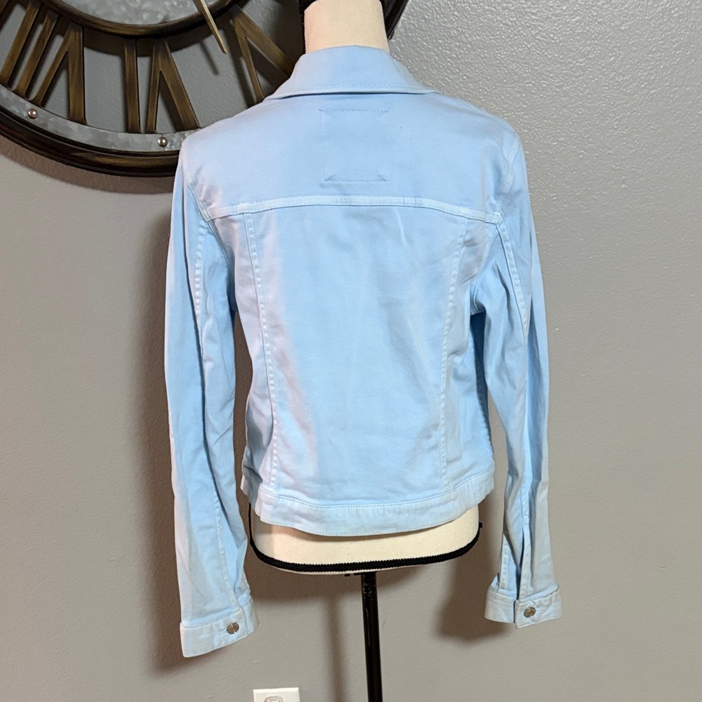 MICHAEL KORS Light Blue Denim Jacket - Picture 5 of 8